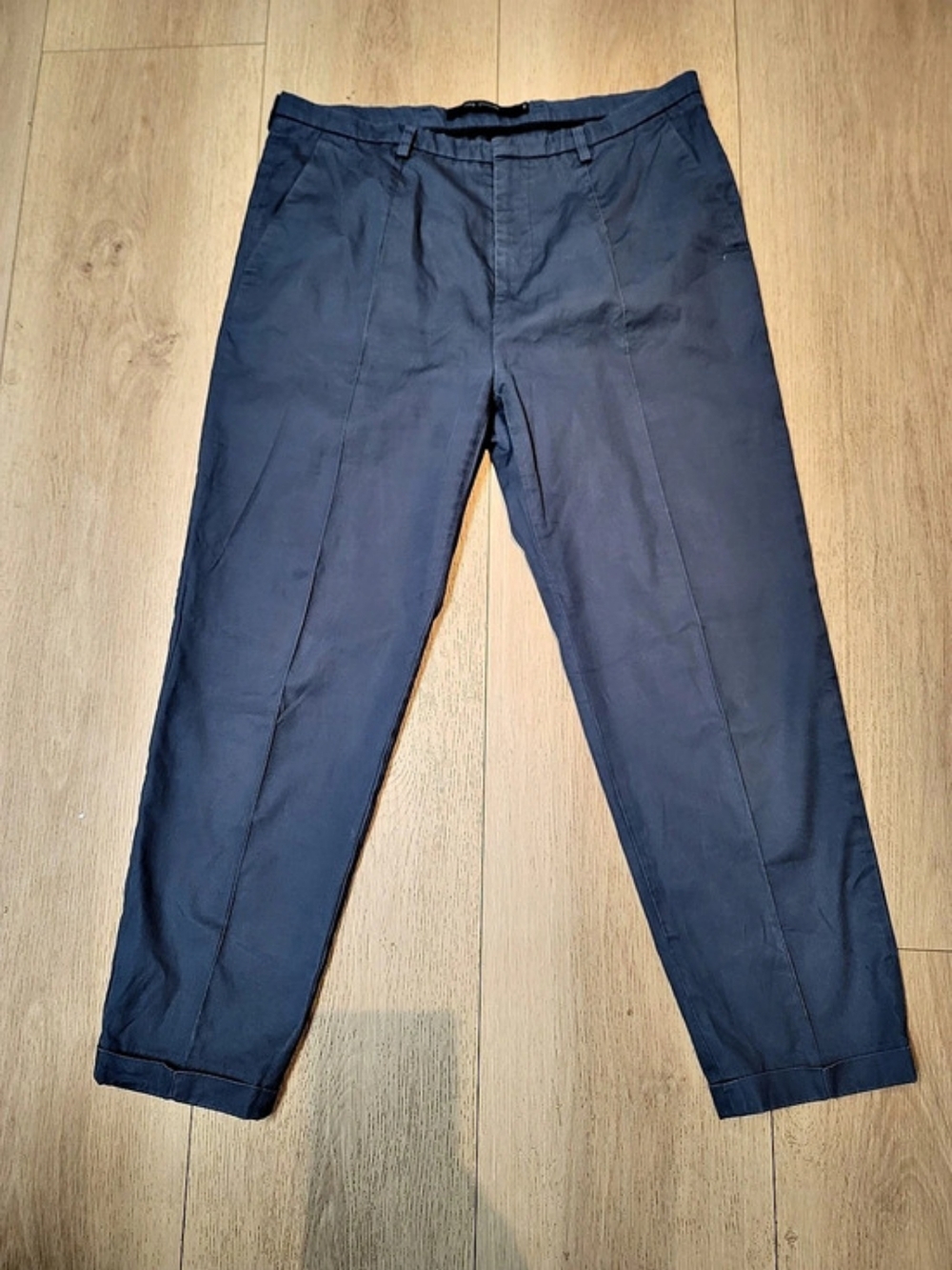 Sofie D'Hoore Cotton Chinos in Blue Size Small